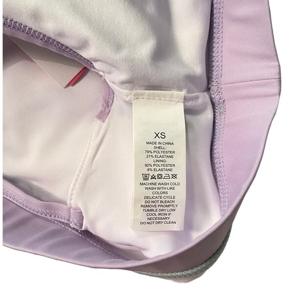 kate spade new york Colorblock Spliced one shoulder Sports Bra NWT $88 XS - Picture 7 of 11